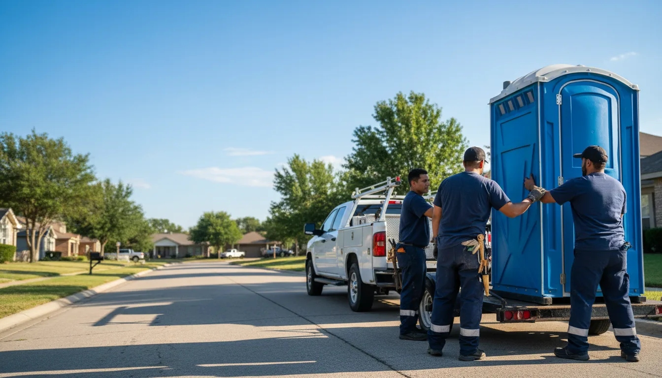 Portable Toilet Rental in Marshall, OK near me